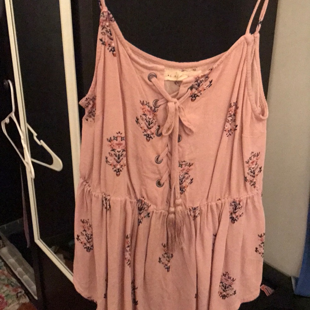 L.A. Hearts Cute Floral Tank Top